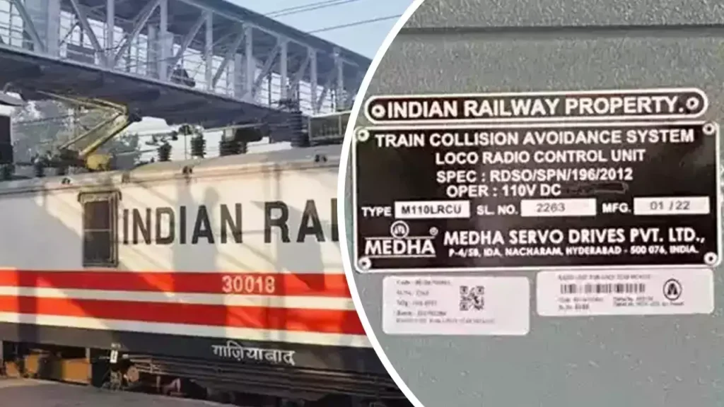 Railways Successfully Test Braking Efficiency of Kavach at 160 Kmph