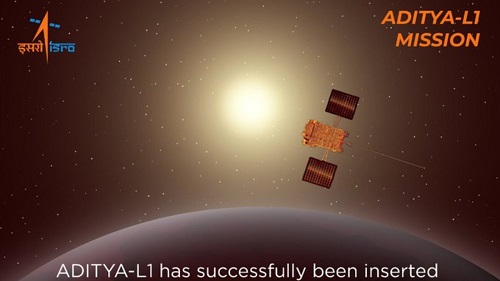 Aditya-L1 Successfully Reaches Its Final Destination, PM Commends “Extraordinary Feat”