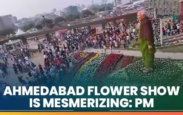 Ahmedabad Flower Show ‘Mesmerizing’: PM Modi