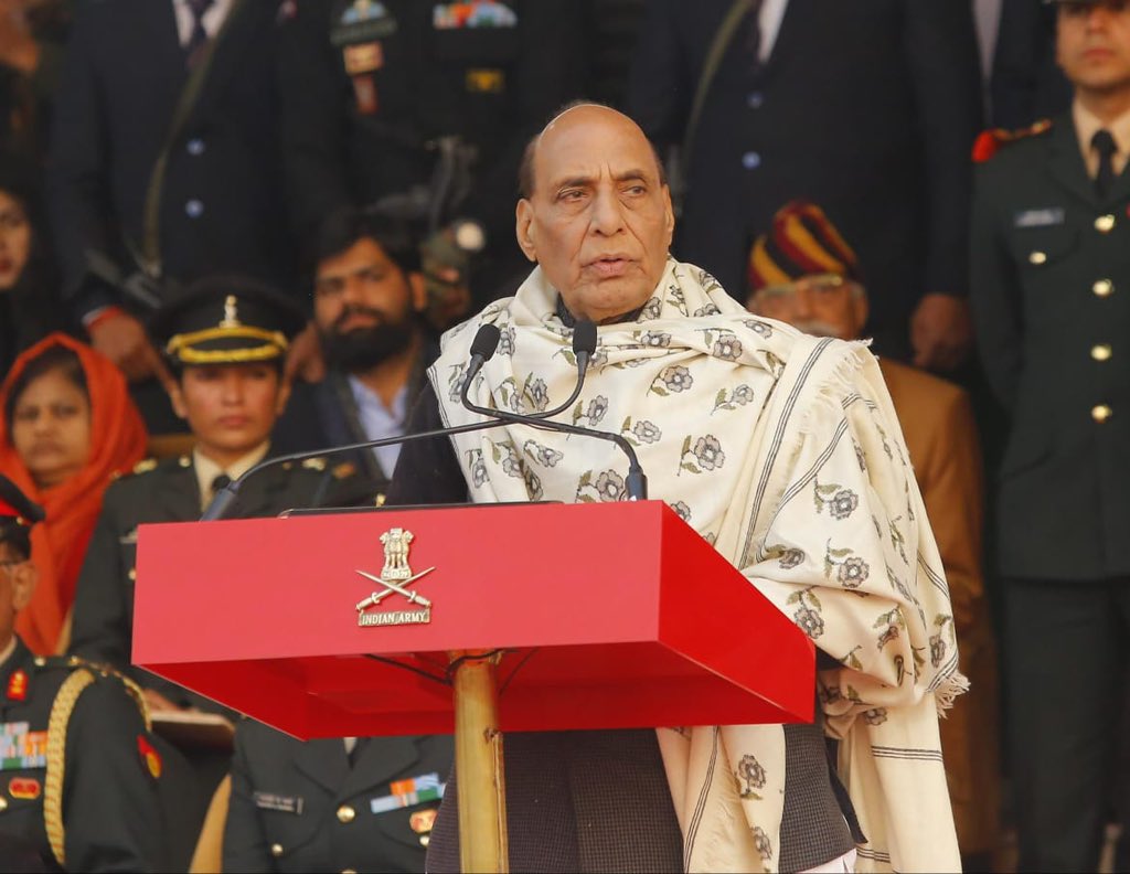 Govt’s Unwavering Resolve is to Strengthen Armed Forces, Ensure Ex-Servicemen Welfare: Rajnath Singh