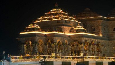 Large Number of Devotees Line Up as Ram Temple in Ayodhya Opens to Public