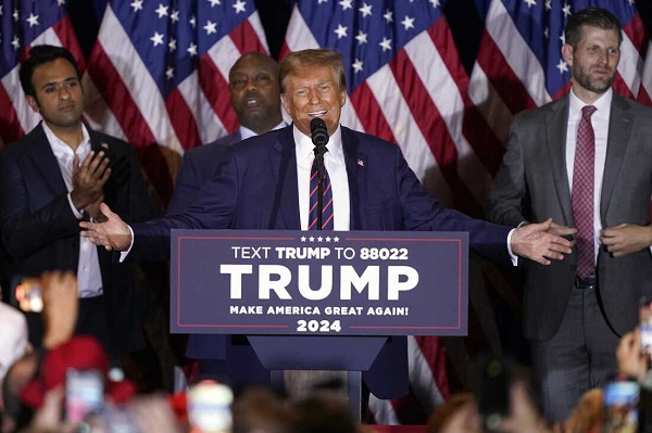 Donald Trump won New Hampshire GOP primary