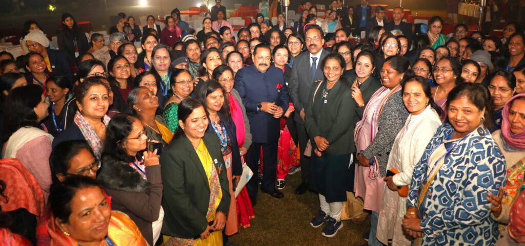 Republic Day Reception for ISRO Women Scientists is hosted at the home of Union Minister Dr. Jitendra Singh