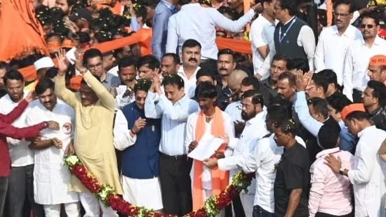 Eknath Shinde released a draft ordinance addressing Maratha quota activist Manoj Jarange Patil’s demands
