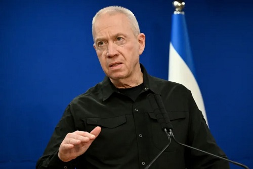 Gallant says Palestinians will run civilian affairs in post-conflict Gaza