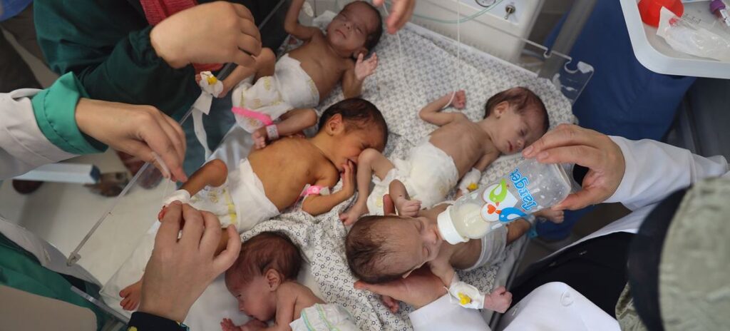 UNICEF reports aid shortage, babies born ‘into hell’ in Gaza