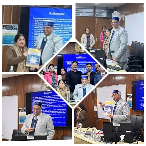 Academic leaders must learn entrepreneurial skills for needo-governance in institutional management:   Prof. M.M. Goel