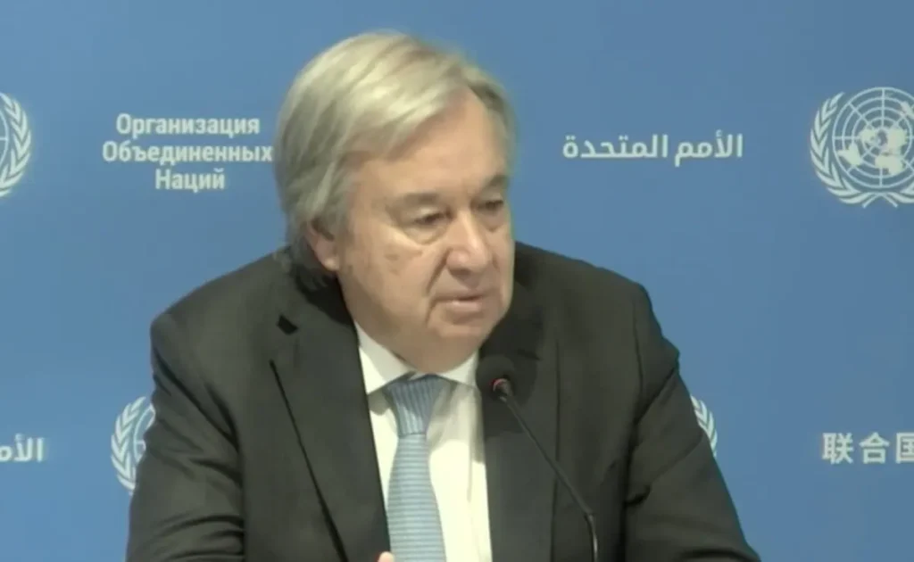 Guterres calls for two-State solution, resolve Gaza crisis ‘once and for all’