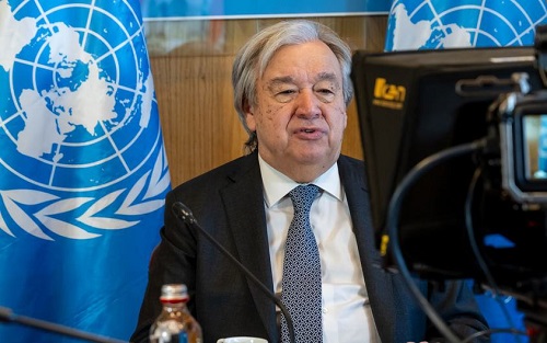 Guterres urges climate justice for all