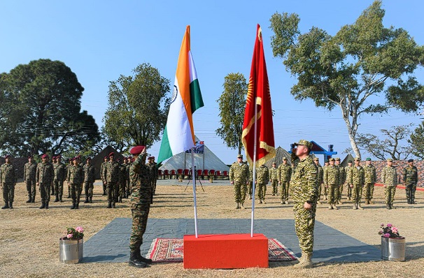 India, Kyrgyzstan commenced joint military drills to counter terror