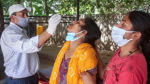 India Reports 761 New COVID-19 Cases, 12 Deaths in Last 24 Hours