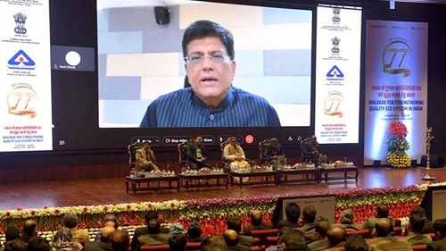 India should be Pioneer of Standards: Piyush Goyal