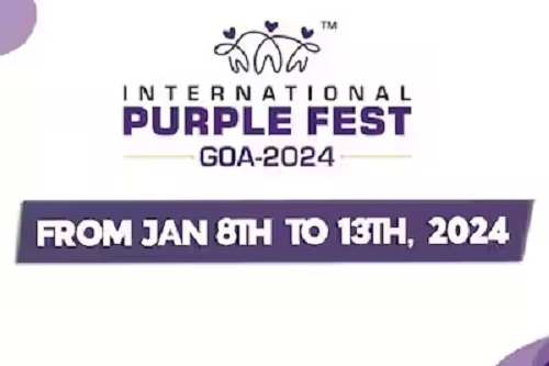 International Purple Fest 2024: Global Celebration of Inclusivity and Empowerment Kicks Off in Goa