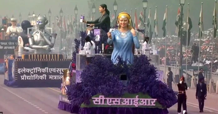 The CSIR’s First Compact E-Tractor in India makes an appearance on the Tableau dedicated to women