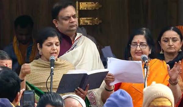 Mangal Dhwani Resonates in Ram Temple as 50 Instruments Come Together