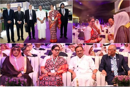 Minority Affairs Minister Smriti Irani Attends Inaugural Session of Hajj & Umrah Conference at Jeddah
