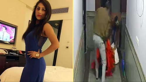 Model Shot Dead in Gurugram Hotel, CCTV Footage Shows Body Being Dragged in BMW