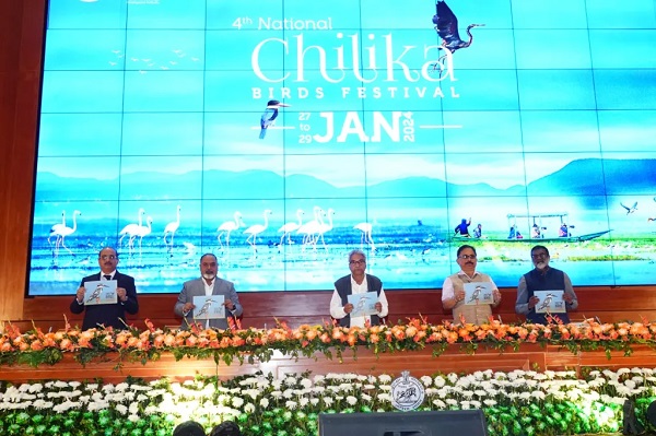 Odisha CM Patnaik Inaugurates 4th National Chilika Birds Festival
