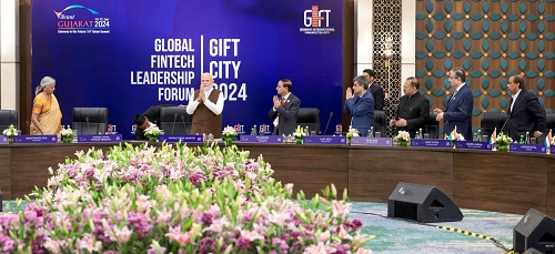 PM Modi Attends Global FinTech Forum at GIFT City