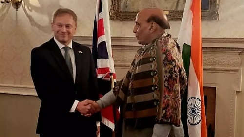 Rajnath Singh Holds Talks with UK Defence Minister in London on Boosting Defence Industrial Cooperation