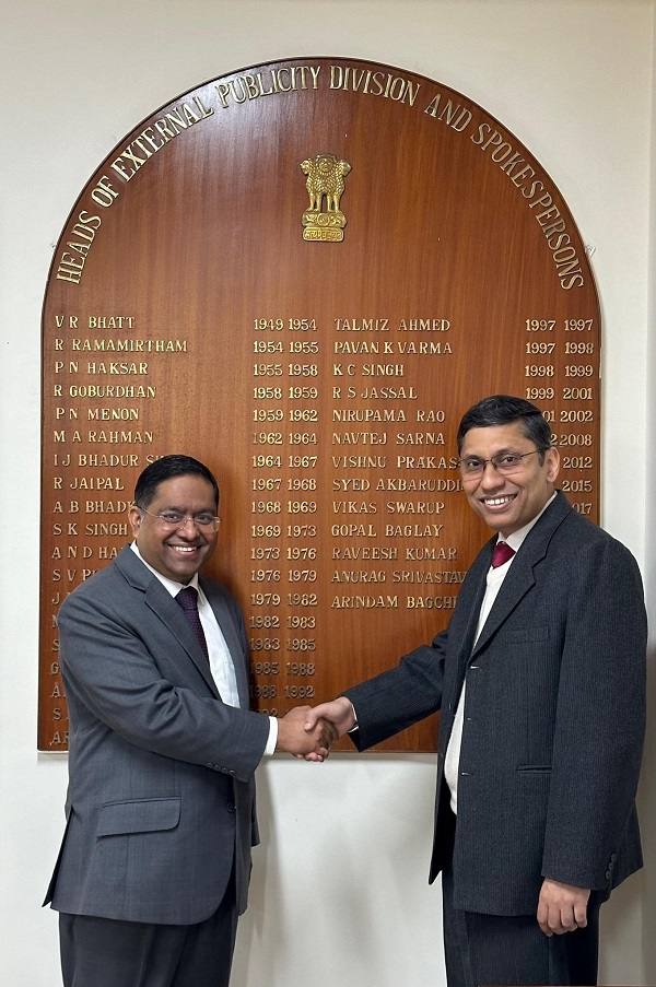 Randhir Jaiswal Takes Over as New MEA Spokesperson