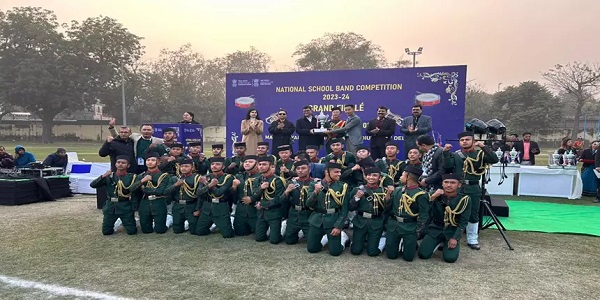 Sanjay Kumar Attends Grand Finale of National School Band Competition 2023-24