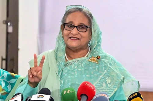 Sheikh Hasina re-elected for 4th term as Bangladesh PM
