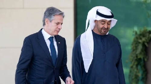 UAE, Blinken stressed to avoid Gaza conflict spill over