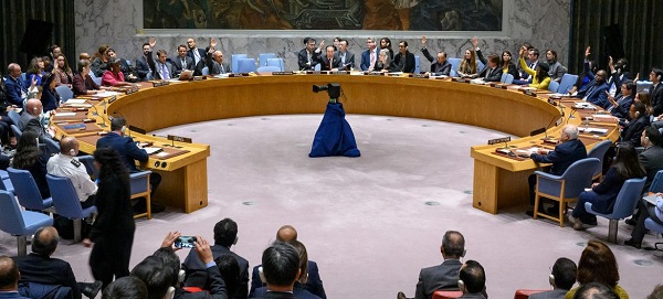 UNSC calls to end war in Gaza, recognize Palestine