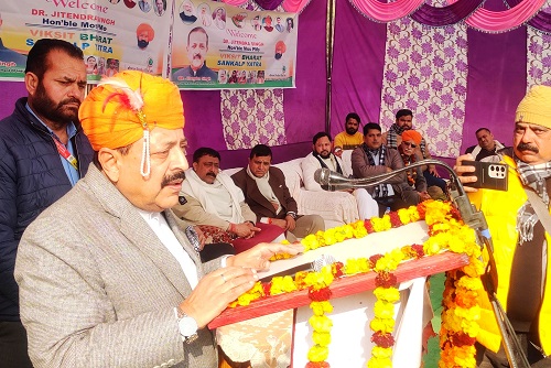 Udhampur Achieves Near Saturation In ‘Viksit Bharat Sankalp Yatra’ Schemes, Dr Jitendra Singh