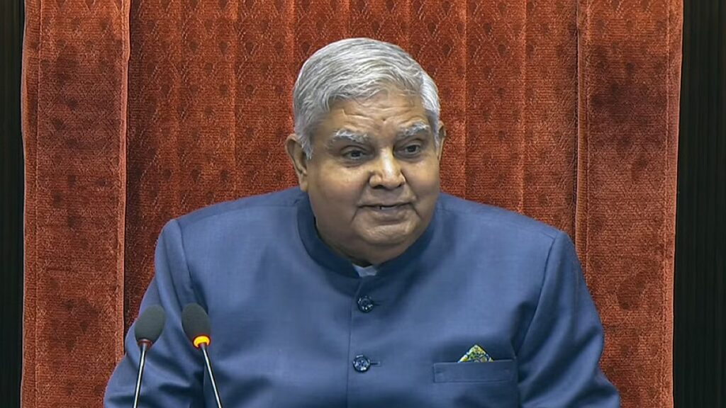 Political Parties Should Allow Legislators to Express Their Views on Issues: VP Dhankhar