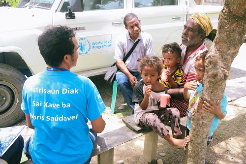 WFP boost ‘Super Cereal’ for mothers in Timor-Leste