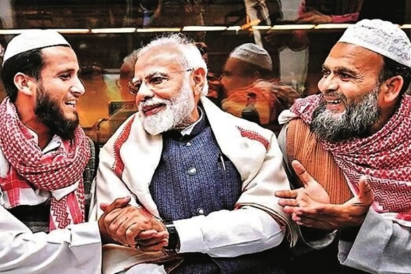 What are the sentiments of Bharatiya Muslims towards the Modi Govt?