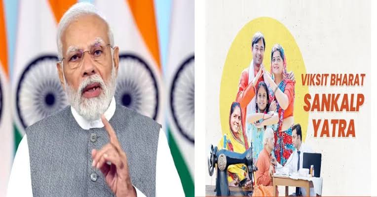 PM Modi to Interact with Beneficiaries of Viksit Bharat Sankalp Yatra Today