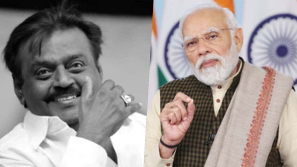 ‘A Tribute to Captain’: PM Modi Pens Heartfelt Tribute to Captain Vijayakanth