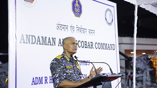 Chief of Naval Staff Hari Kumar Visits Andaman and Nicobar Command
