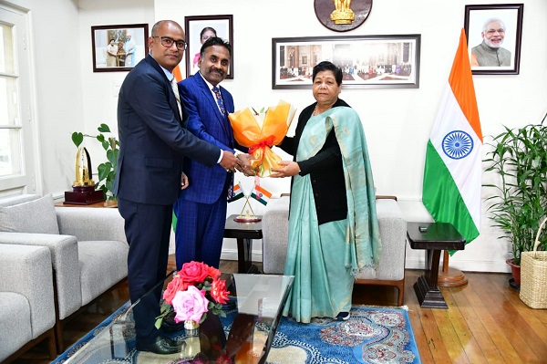 Governor Uikey and Former VC Dr Rajesh Pathak Discuss Education’s Role in Societal Development
