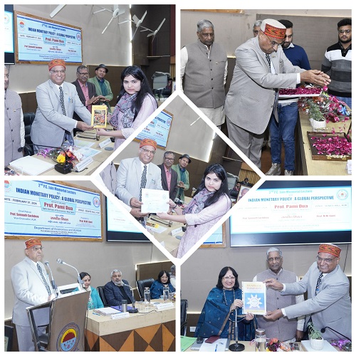 First Smt Mewa Wati Goel Award 2023 Conferred to Jahnavi for Academic Excellence