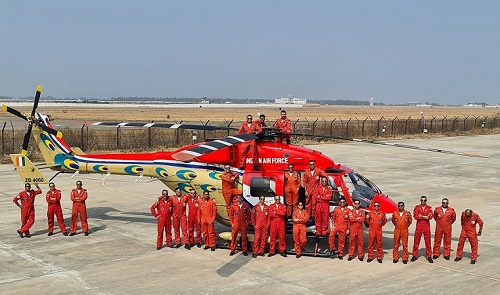 IAF’s Sarang Helicopter Team Ready to Dazzle at Singapore Air Show 2024