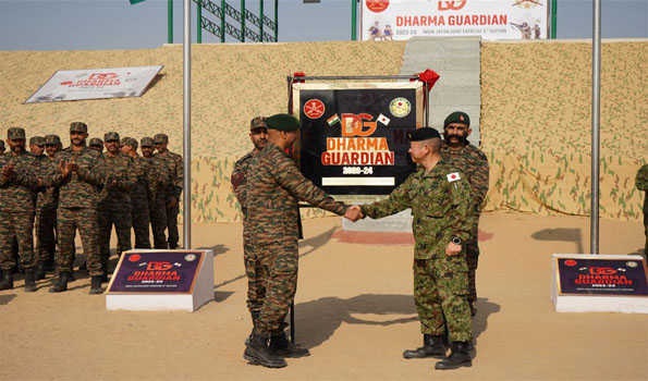 India, Japan Commence 5th Edition of Joint Military Exercise ‘DHARMA GUARDIAN’ in Rajasthan