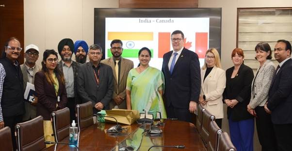 India and Saskatchewan Province of Canada Discuss Trade Relations and Agricultural Cooperation