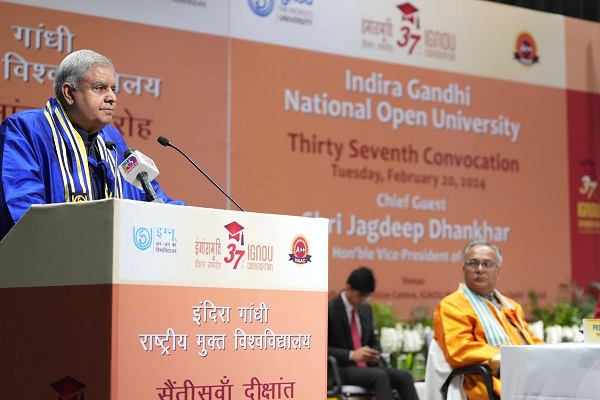 India has Shaken Off Label of ‘Sleeping Giant’: VP Dhankhar