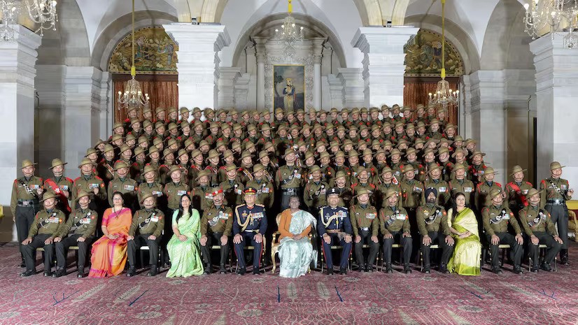 India’s President Witnesses the Army Guard Battalion’s Ceremonial Change Over