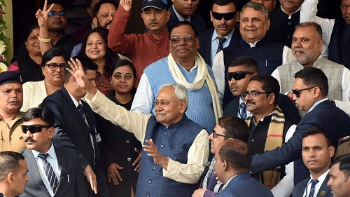JDU-BJP Coalition Secures Bihar Trust Vote as Opposition Walks Out