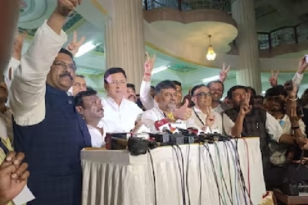 Karnataka Rajya Sabha Polls: Congress Wins 3 Seats, BJP 1 Amid Cross-Voting