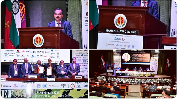Mahaveer Singhvi Addresses DefSat2024 Conference, Highlights India’s Space Sector Growth