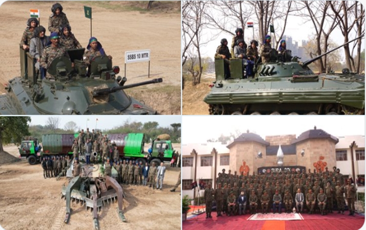 MoS Defence Ajay Bhatt Reviews Operational Readiness, Interact with Troops During Chandimandir Visit