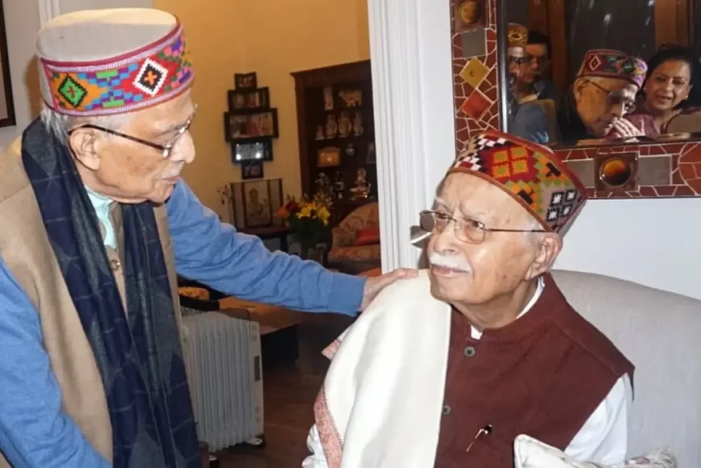 Murli Manohar Joshi expressed his gratitude to LK Advani, on receiving the “Bharat Ratna”