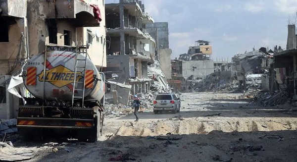 OCHA says UN aid convoy blocked outside Al Amal hospital in Khan Younis