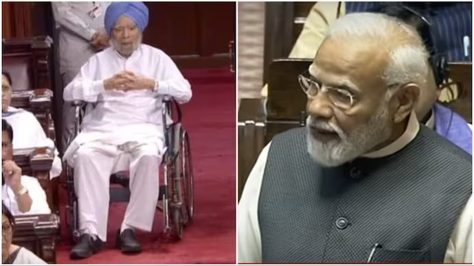 PM Modi Hails Dr Manmohan Singh’s Enduring Legacy in Farewell Address to Retiring RS Members